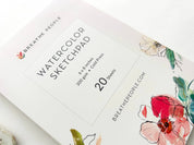 20 Sheets | Watercolor Sketch Pad