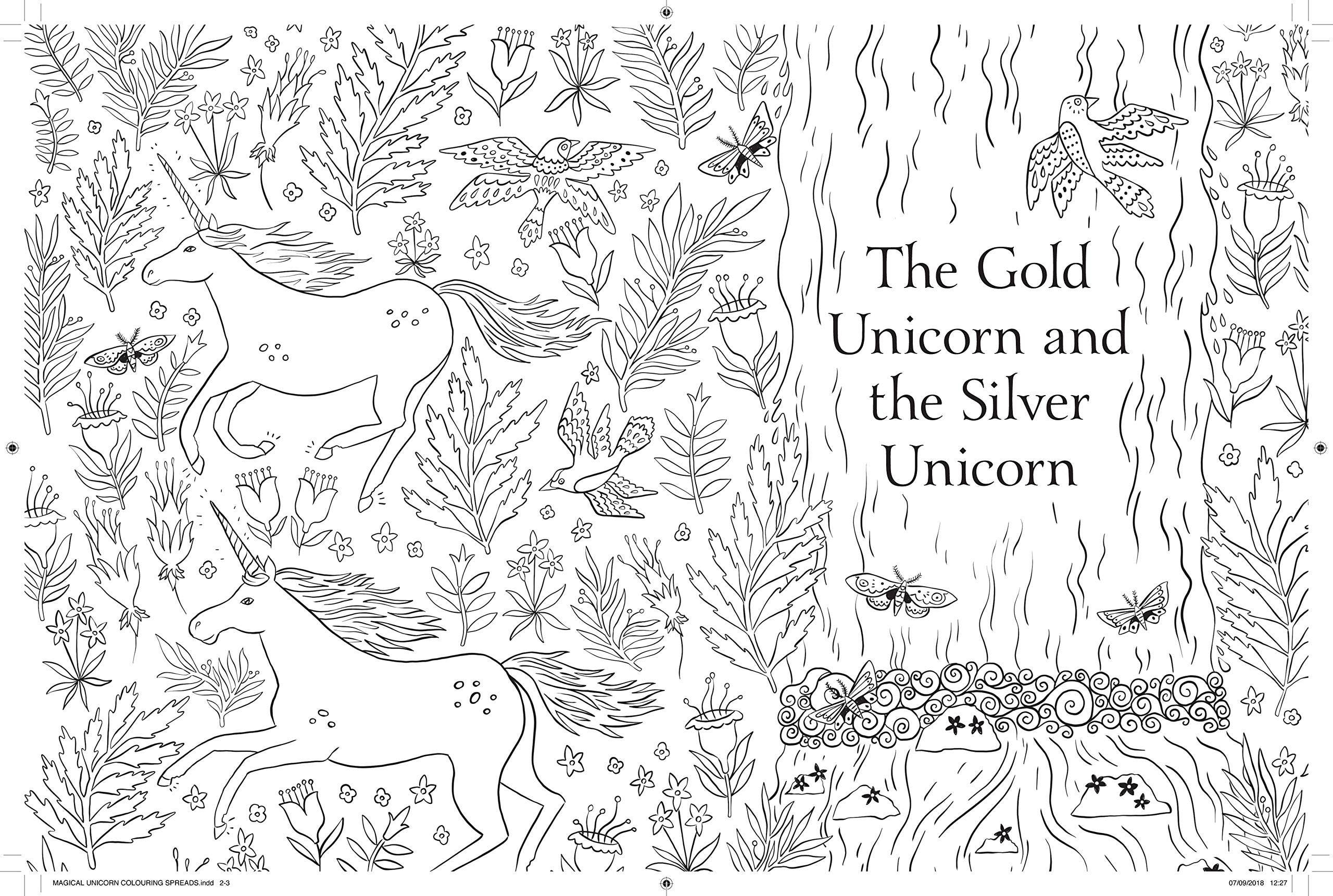 Magical Unicorn Society Official Coloring Book