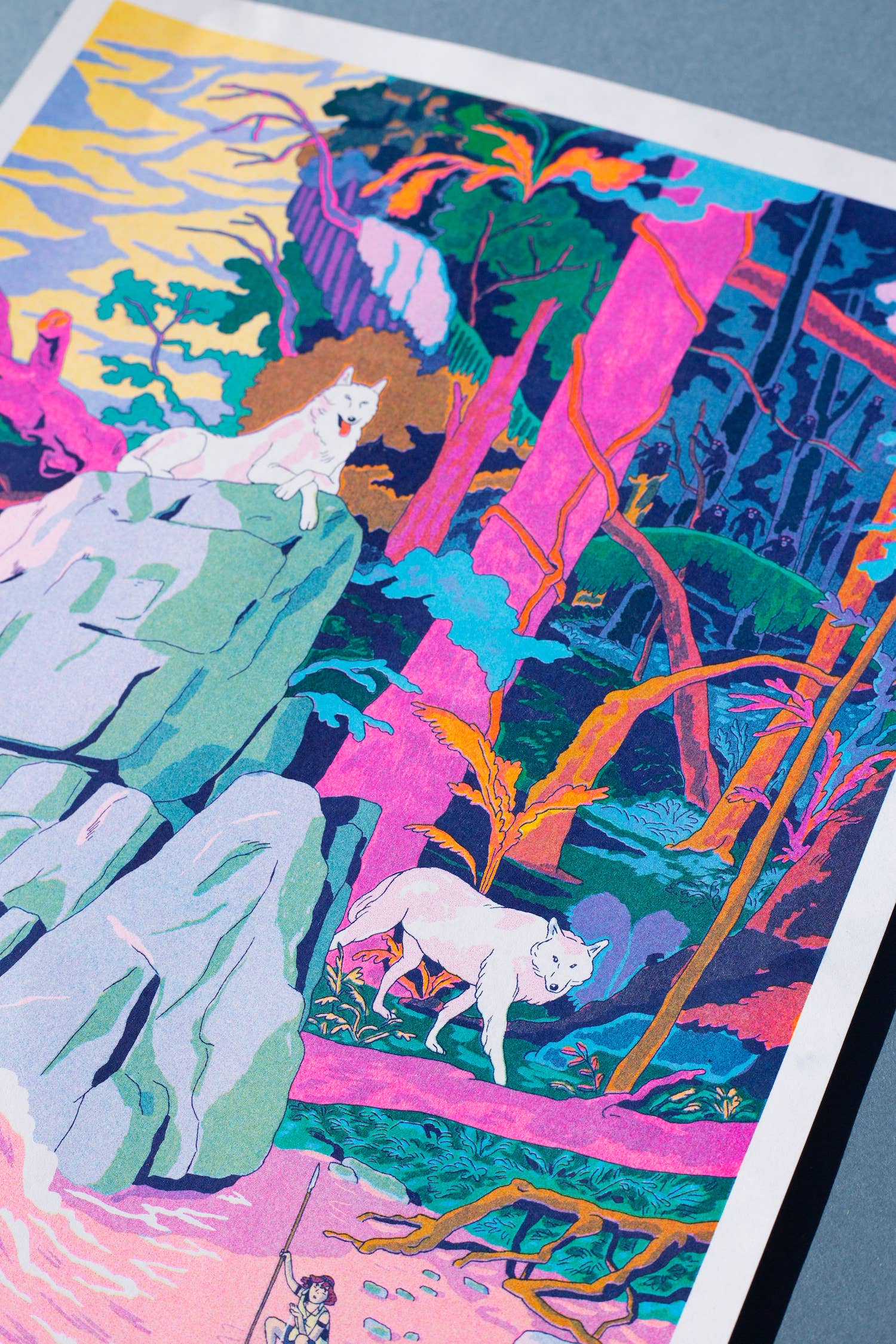 Princess Mononoke A3 Art Poster - Simon Roussin