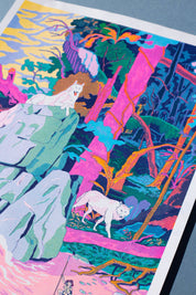 Princess Mononoke A3 Art Poster - Simon Roussin