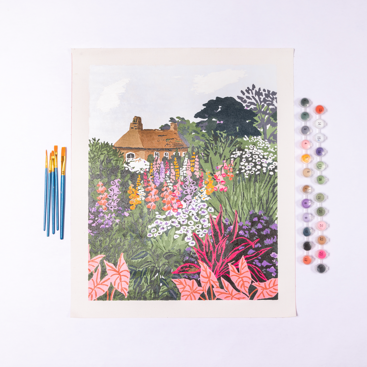 Lush Garden Paint by Numbers Deluxe