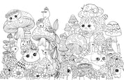 A Million Kittens: Adorable Felines to Color
