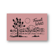Travel West Postcard 