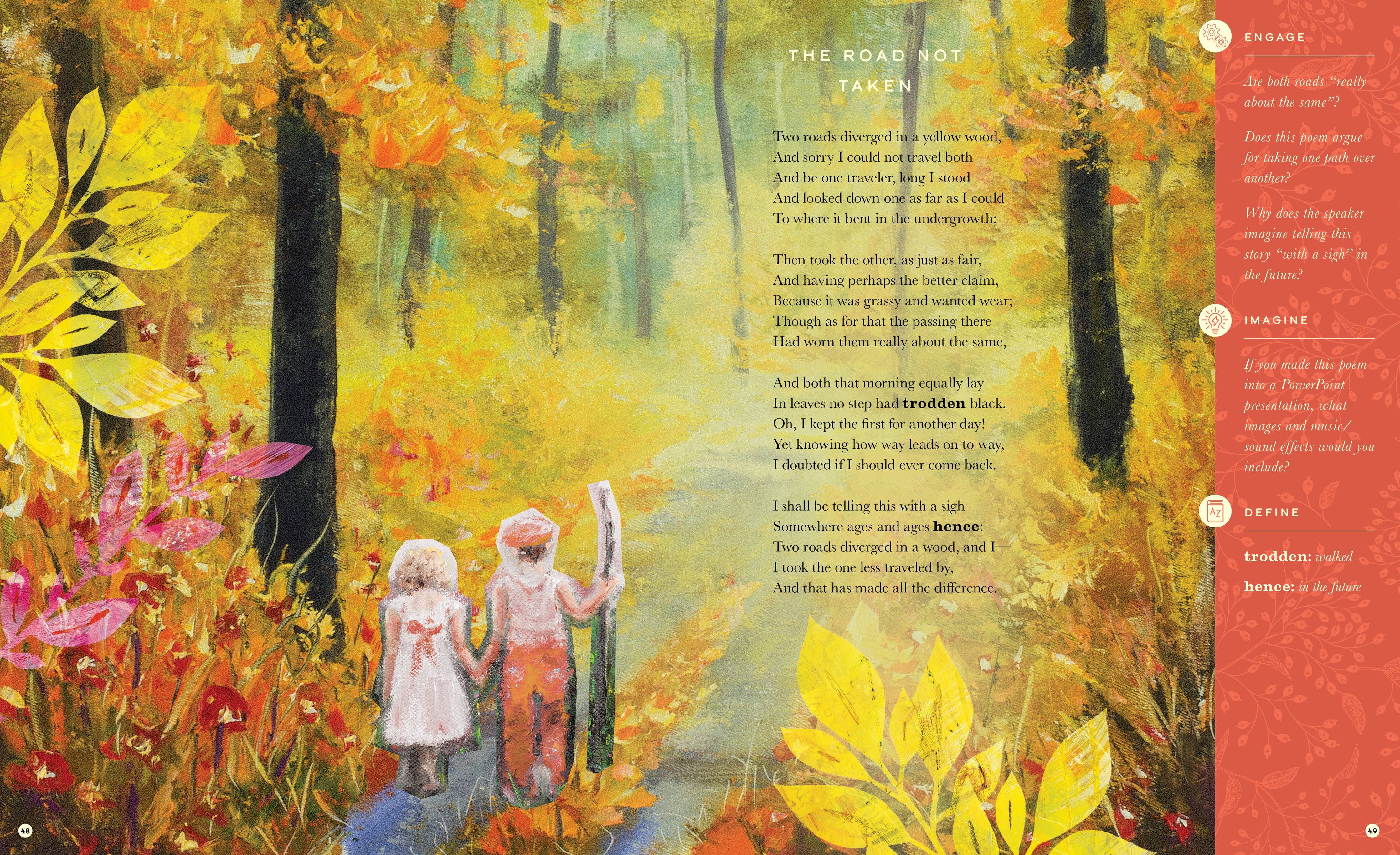 The Illustrated Robert Frost (Children's Book)