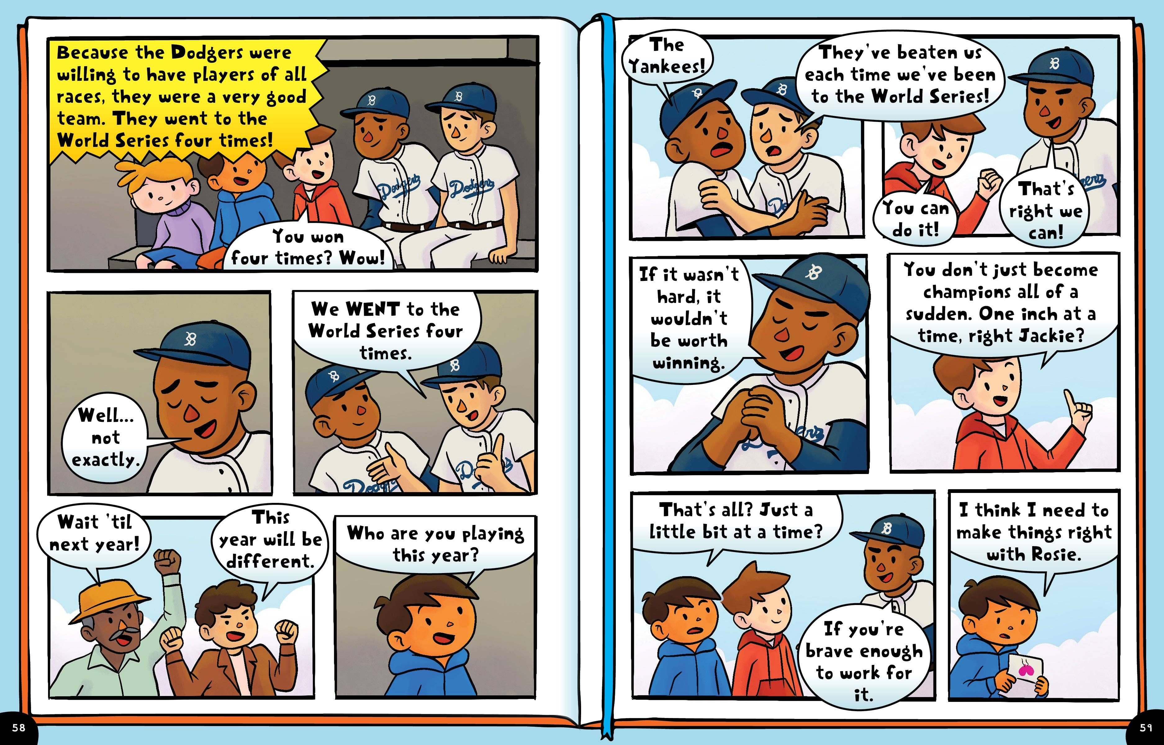 Brave Like Jackie Robinson (Children's Book Graphic Novel)