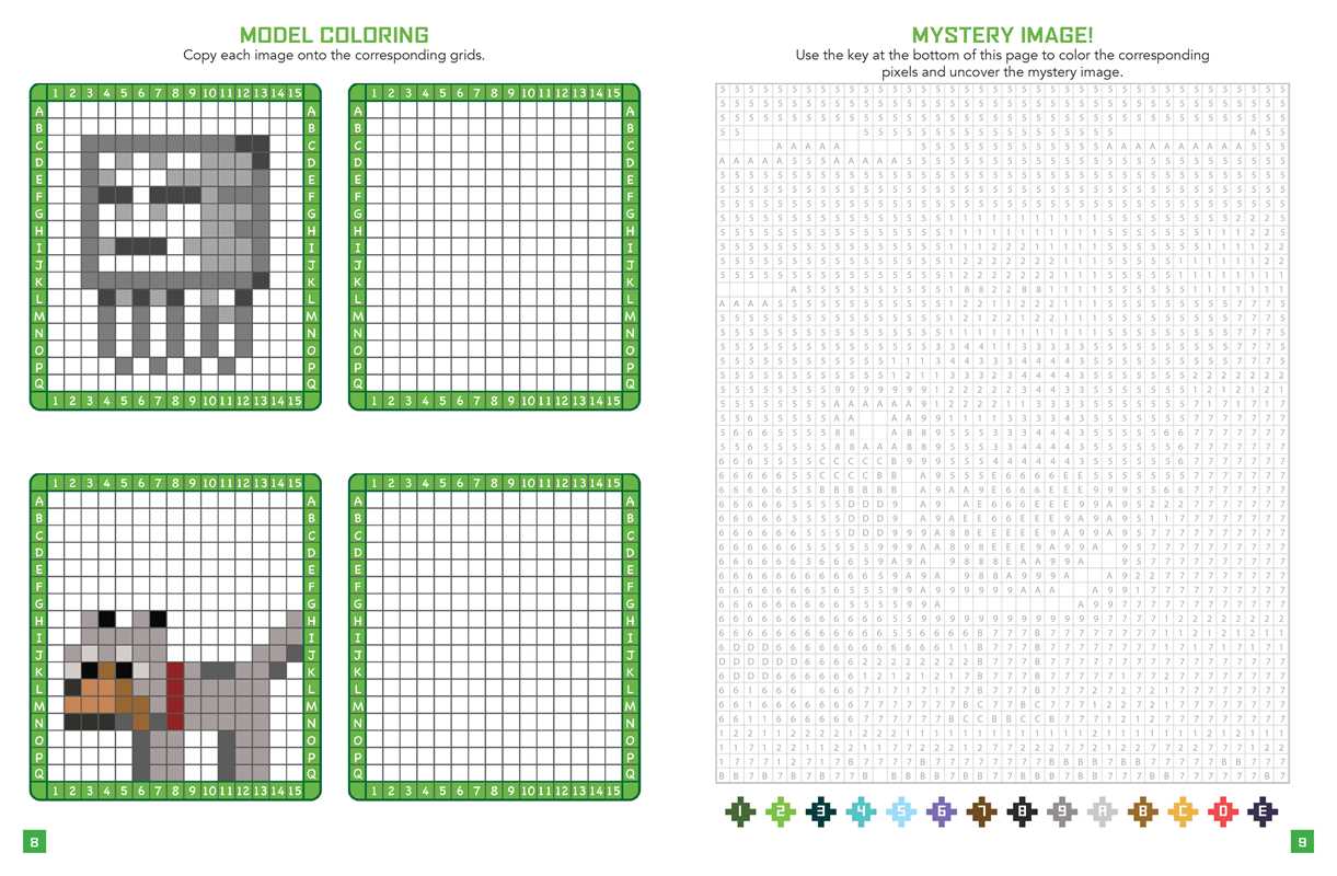 Unofficial Minecraft Pixel Coloring Book by Andrews McMeel Publishing