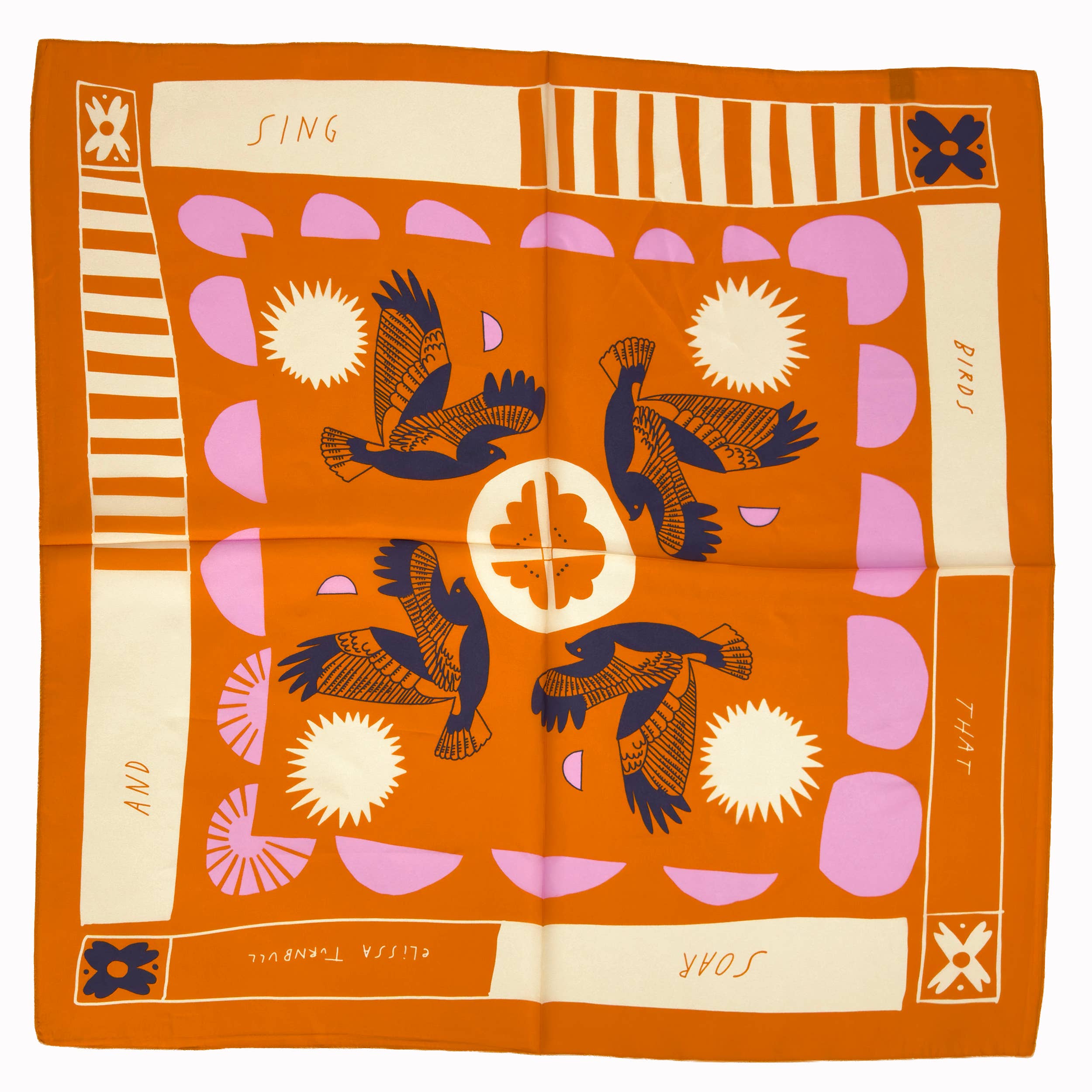 Soar & Sing Silk Habotai Scarf