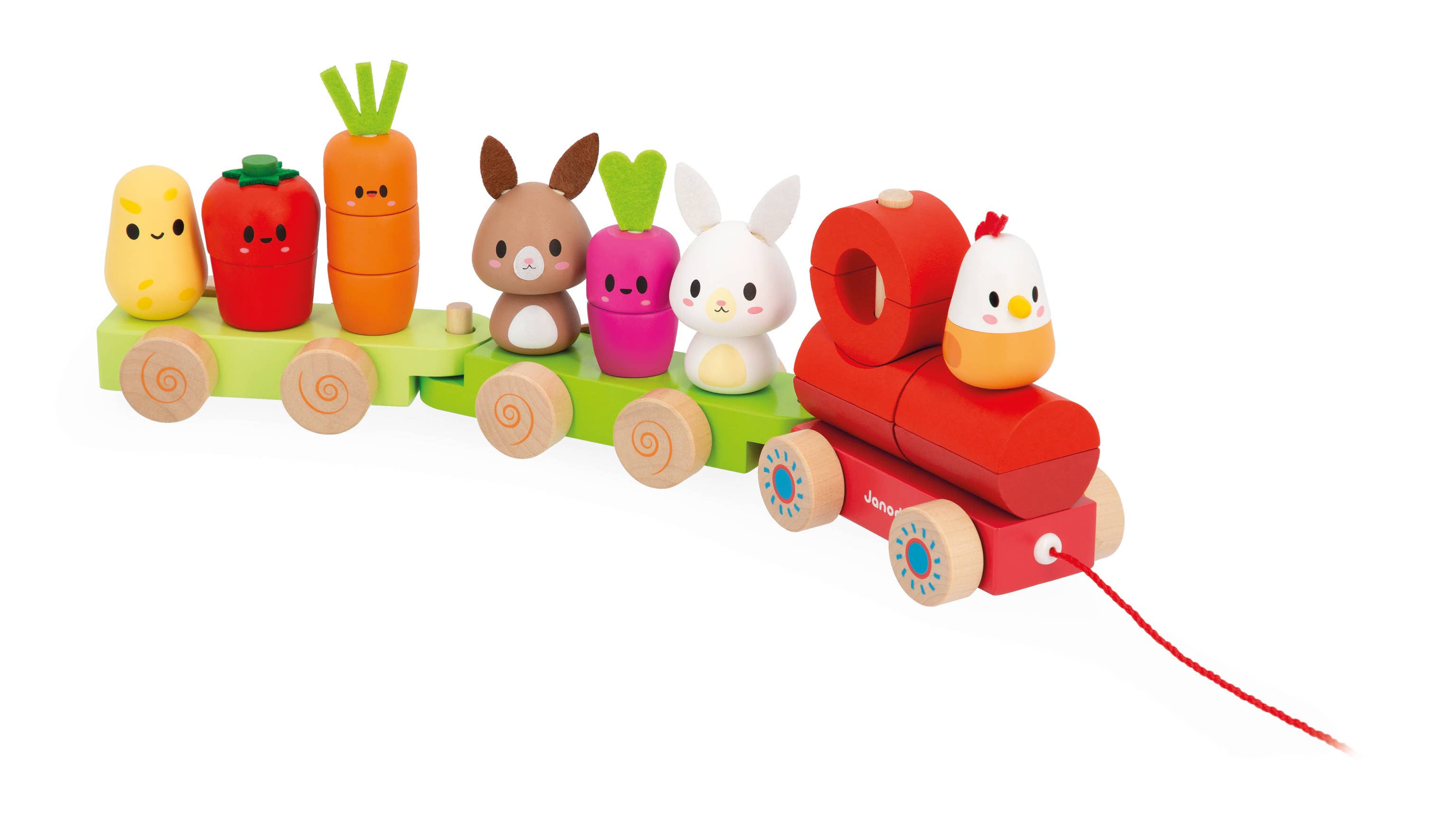 Farm Pull-Along Stacker Train