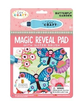 Butterfly Garden Magic Reveal Pad