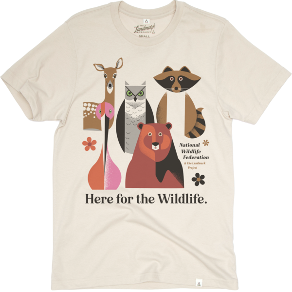 Here for the Wildlife T-Shirt