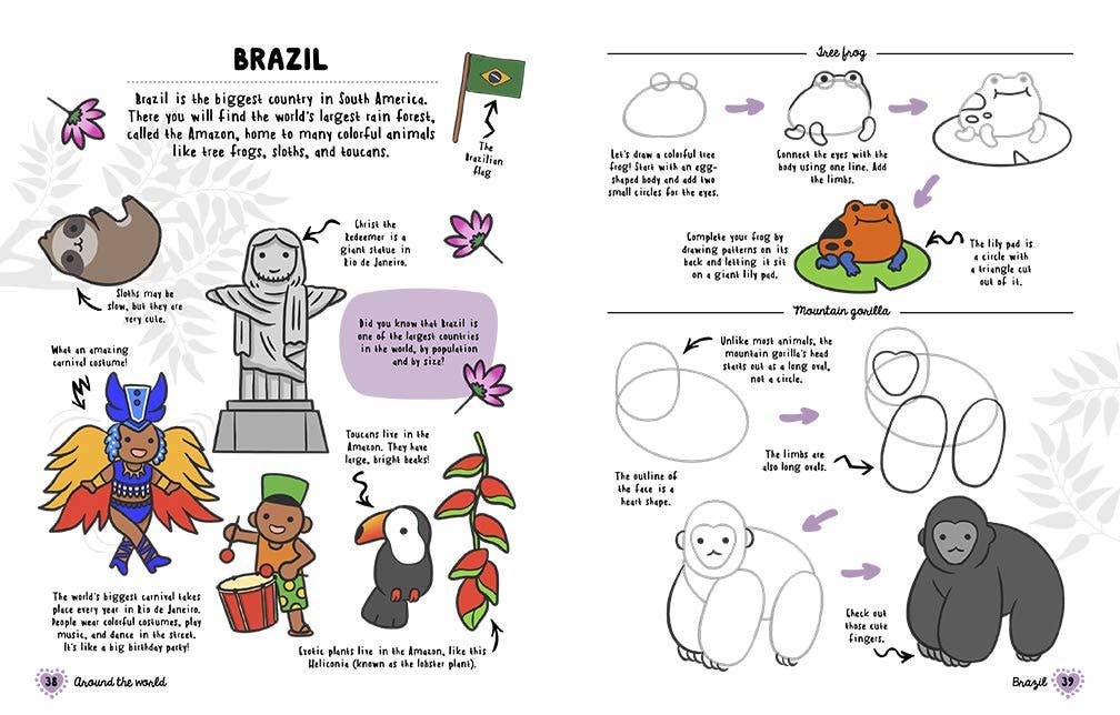 How to Draw Cute Stuff: Around the World by Angela Nguyen