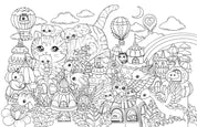 A Million Kittens: Adorable Felines to Color