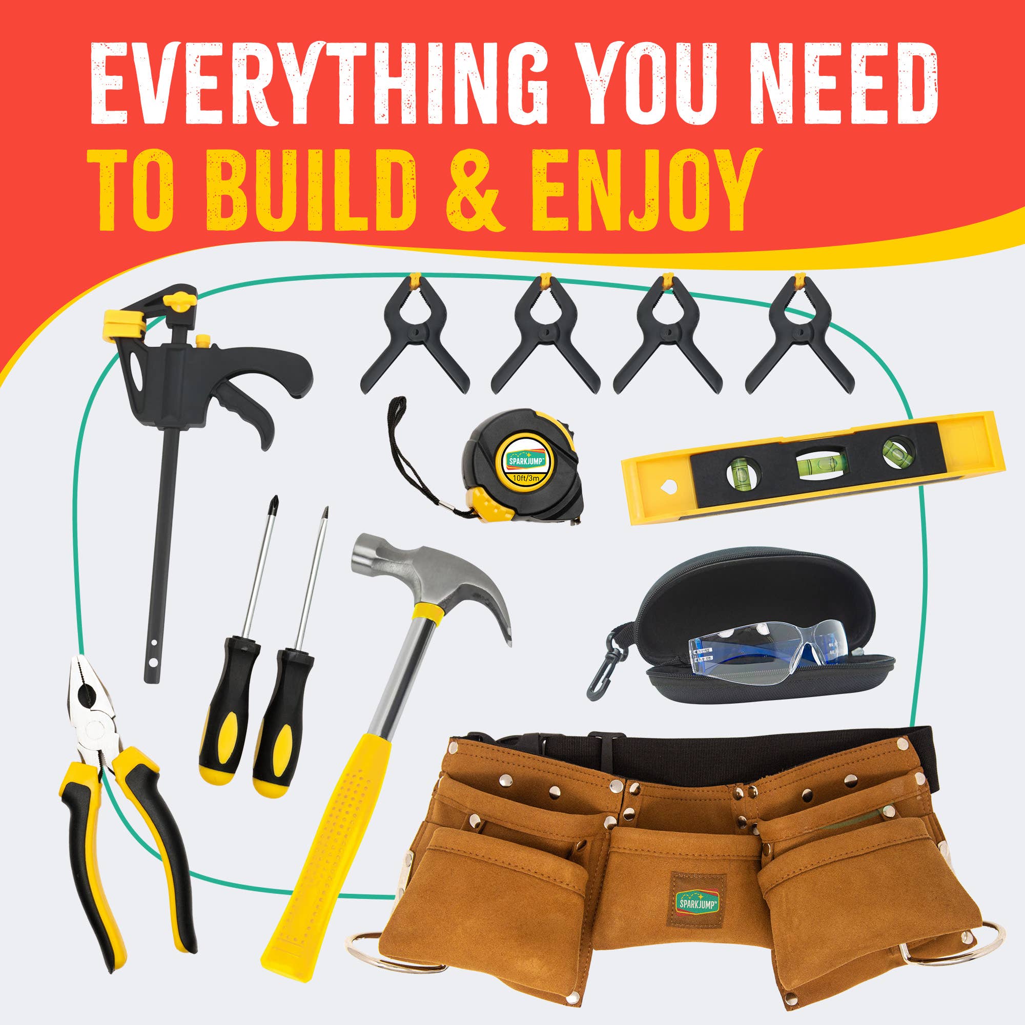 Kids Deluxe Tool Set