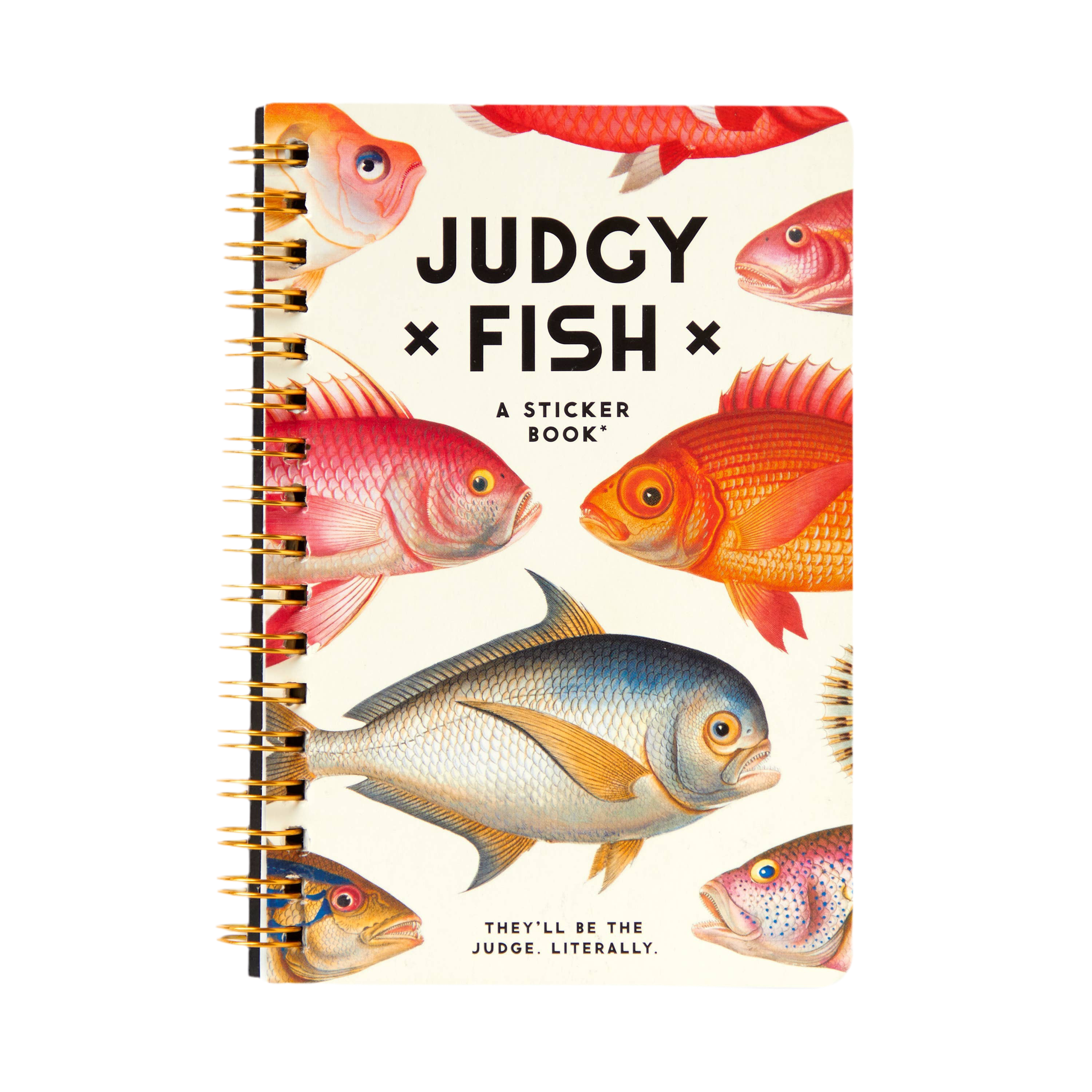 Judgy Fish Sticker Book