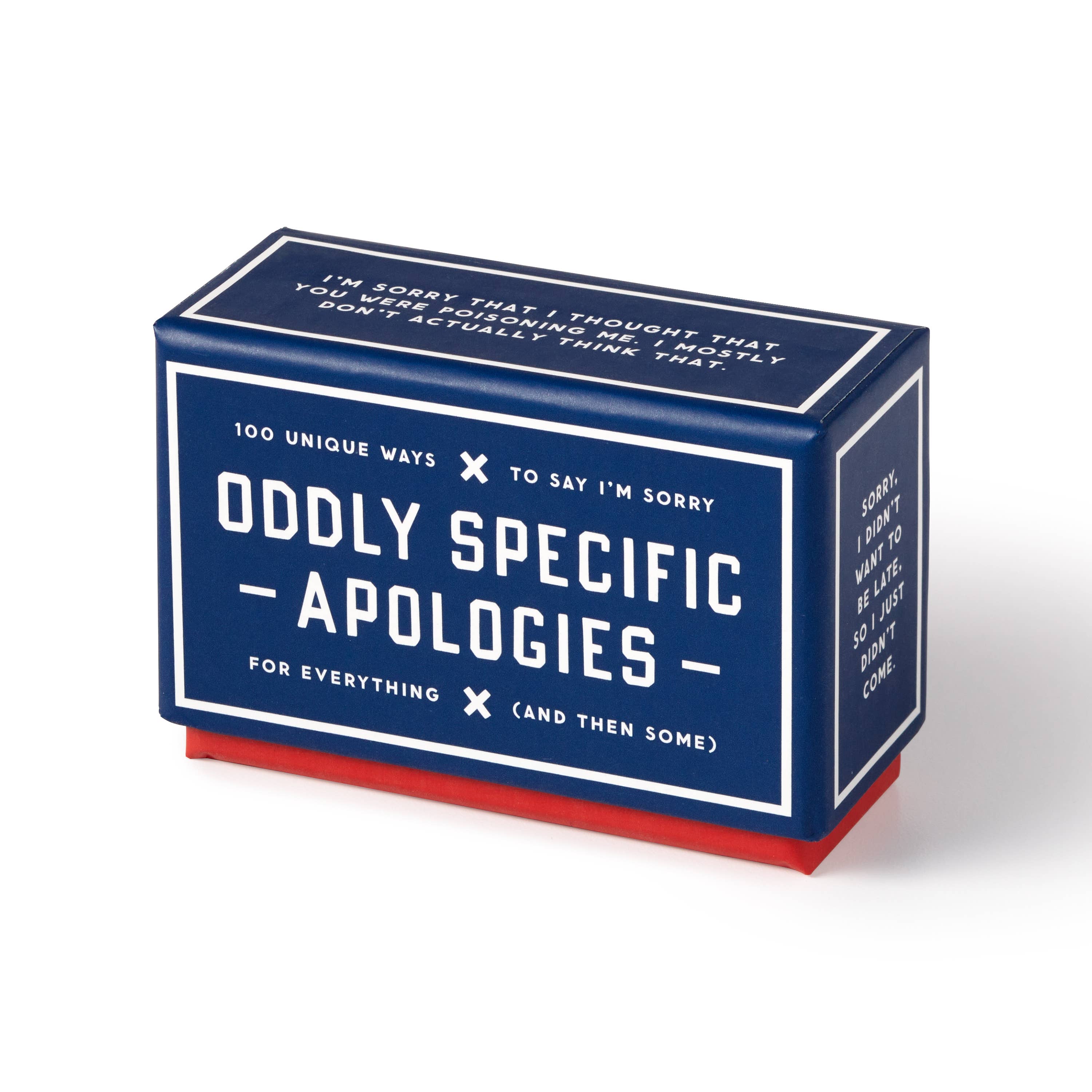 Oddly Specific Apologies Cards