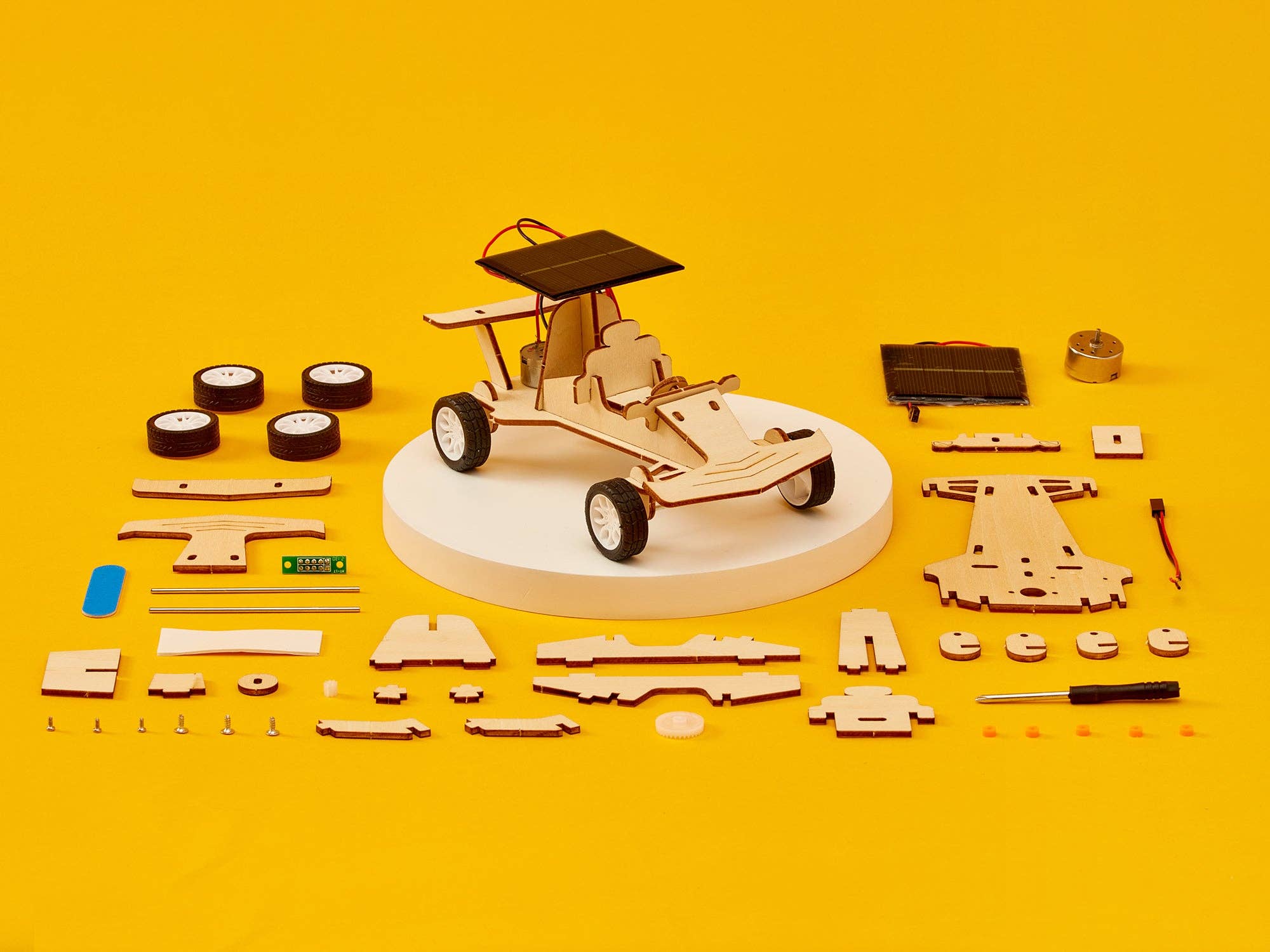 Solar Powered Race Car DIY Craft Kit