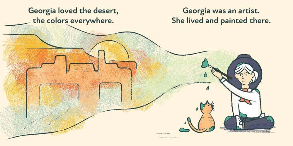 Georgia O'Keeffe Loved the Desert : Little Naturalists Series