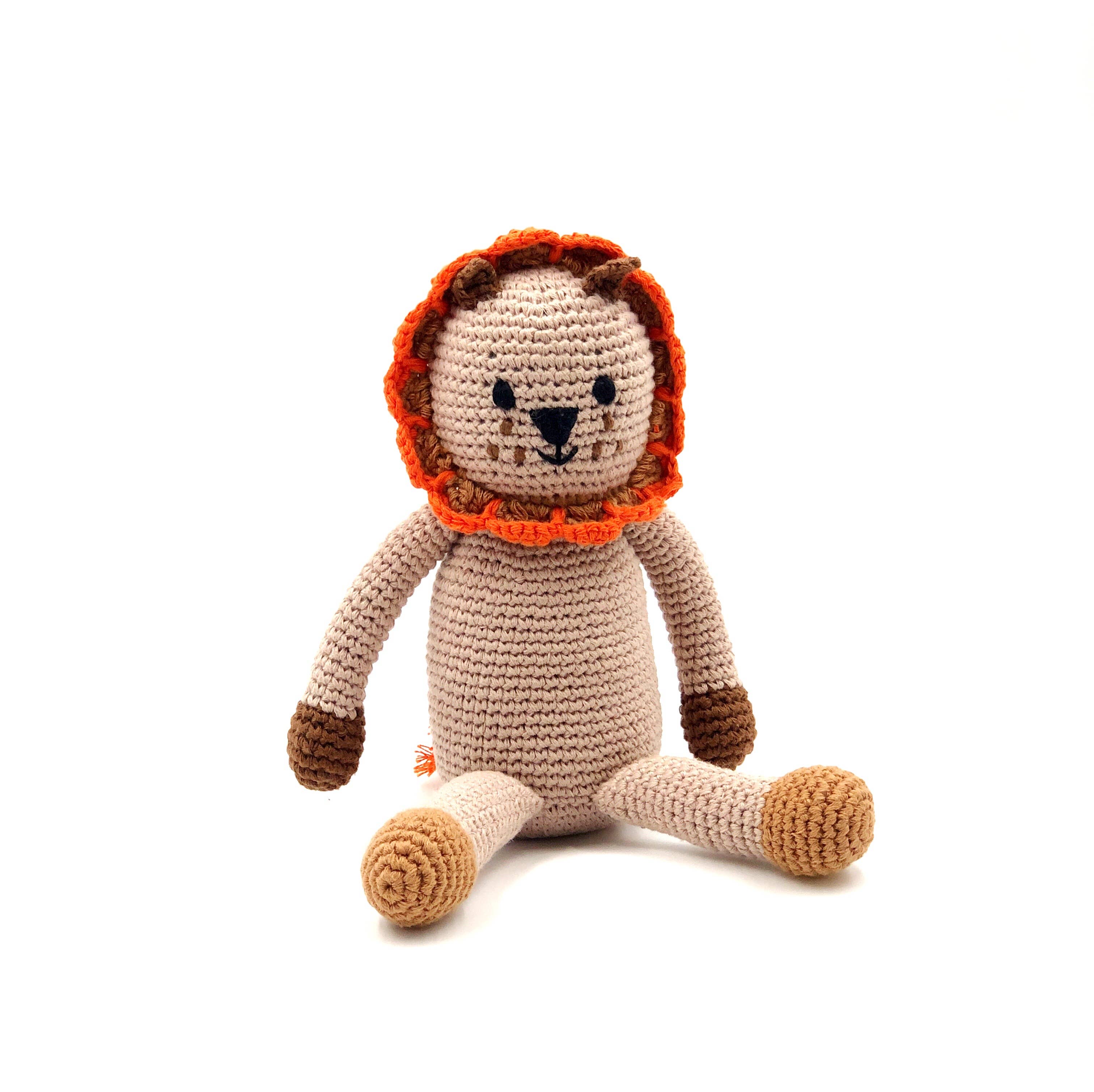 Organic Lion Stuffed Animal