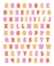 So. Many. Letter Stickers.