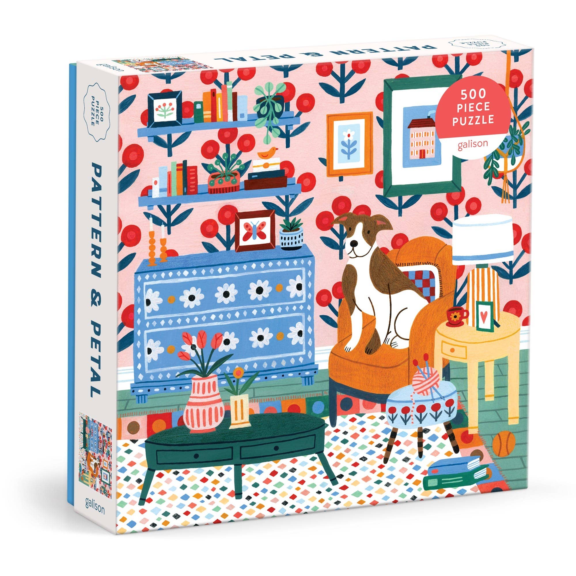 Pattern & Petal 500 Piece Puzzle