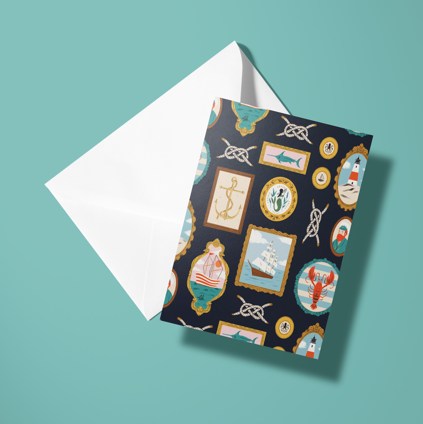 Seafarer Greeting Card