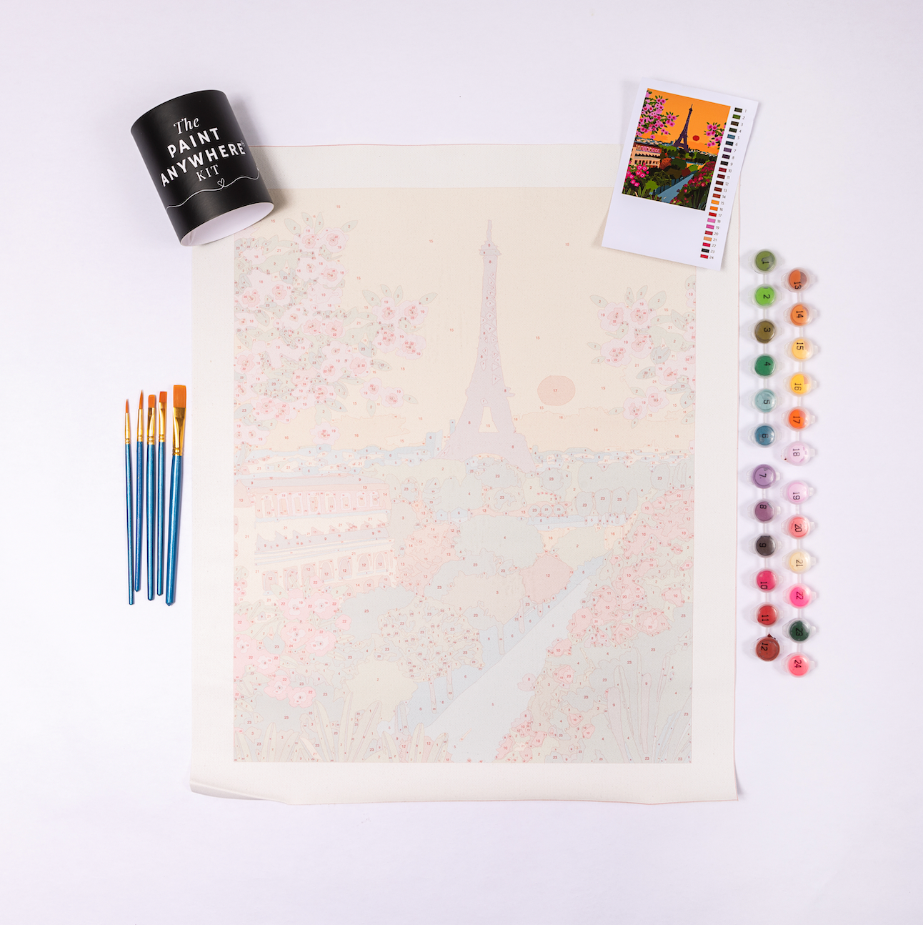 Paris Paint by Numbers Deluxe