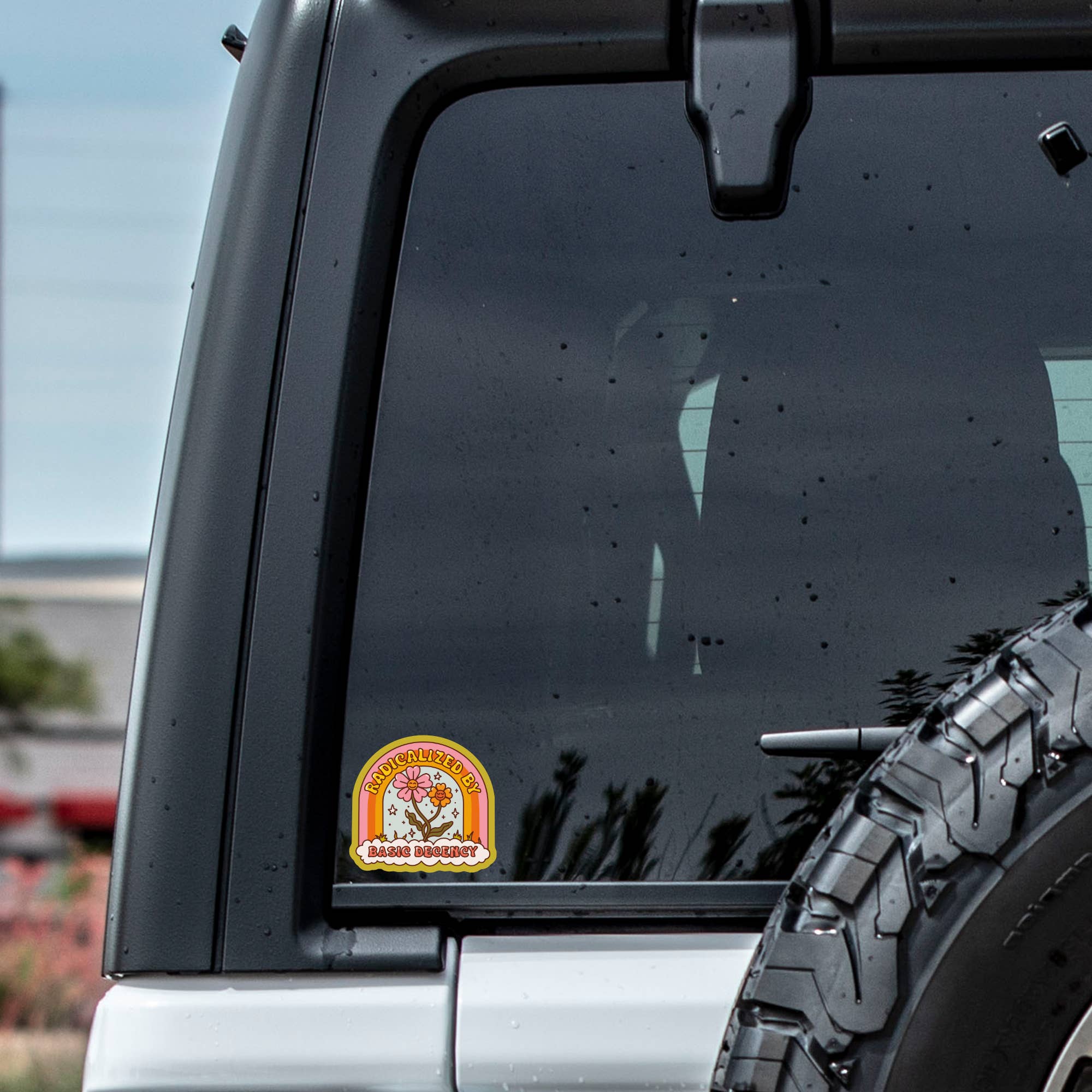 Radicalized by Basic Decency | Sticker