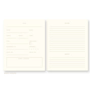 Standard Book Log Reading Journal