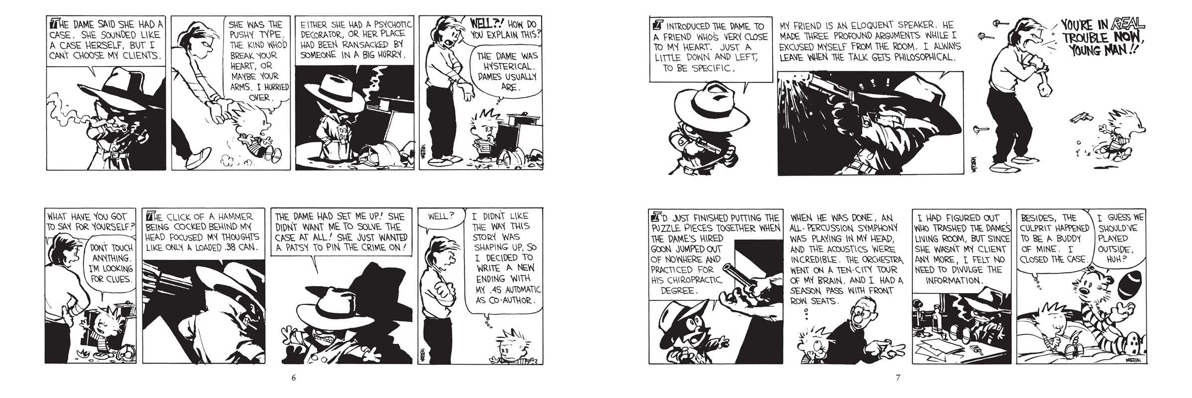 Set 5 Calvin and Hobbes Portable Compendium by Bill Watterson