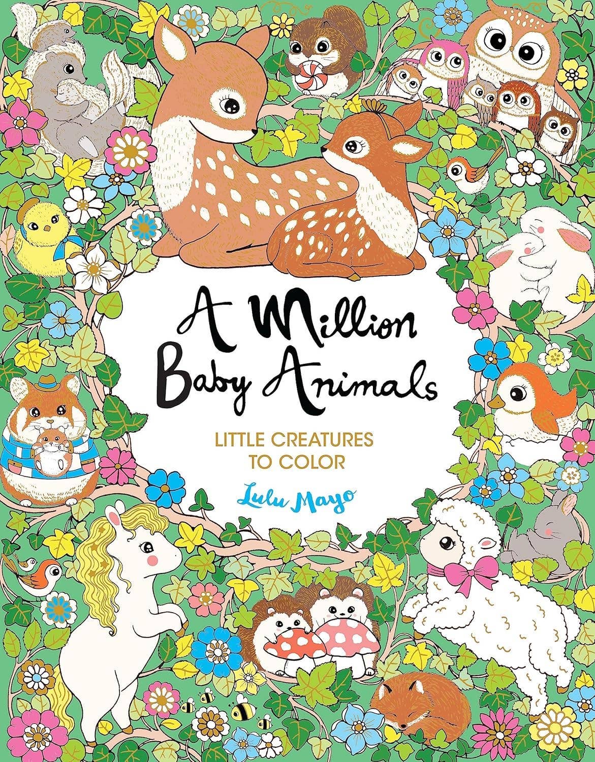 DUPLICATE A Million Baby Animals Coloring Book by Lulu Mayo