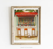 Champagne Shack Art Print - 8.5 X 11