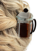 Large French Press Hair Claw Clip