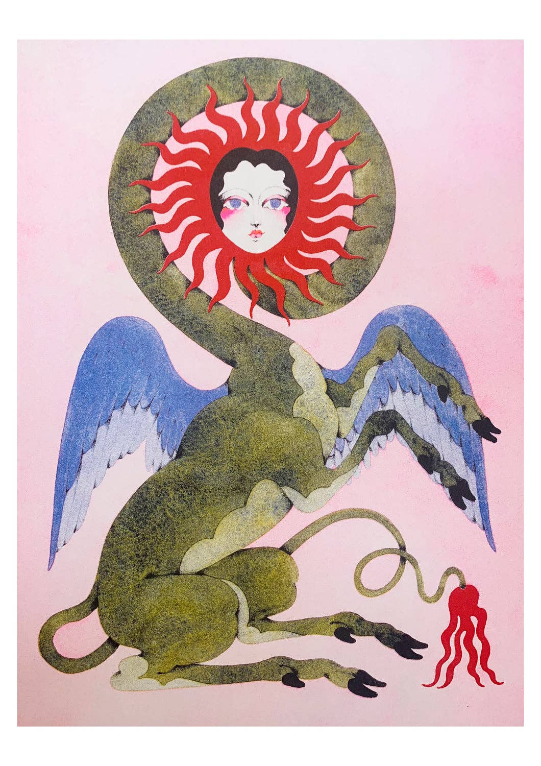 The Angel - A3 poster  Lou Benesch