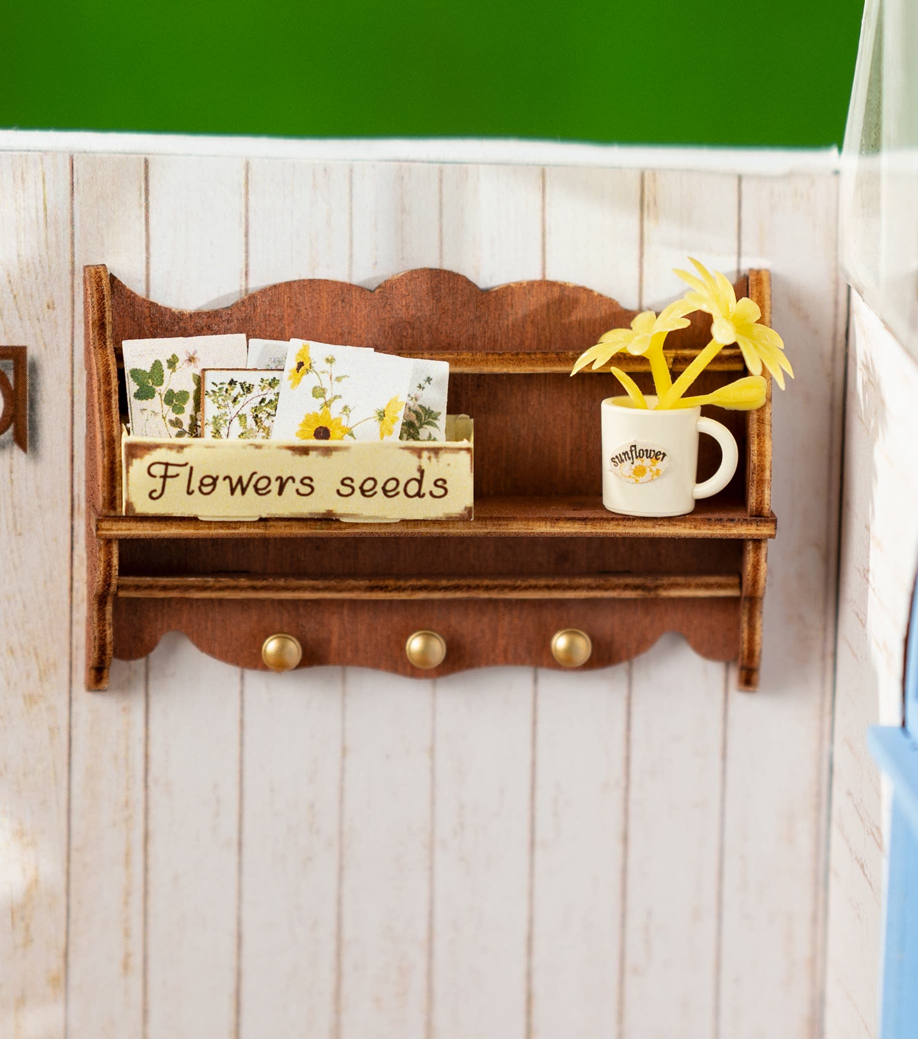 DIY Miniature House Kit: Dreamy Garden House