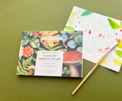 Forest Floor | 10 Minute Creative Escape Art Book