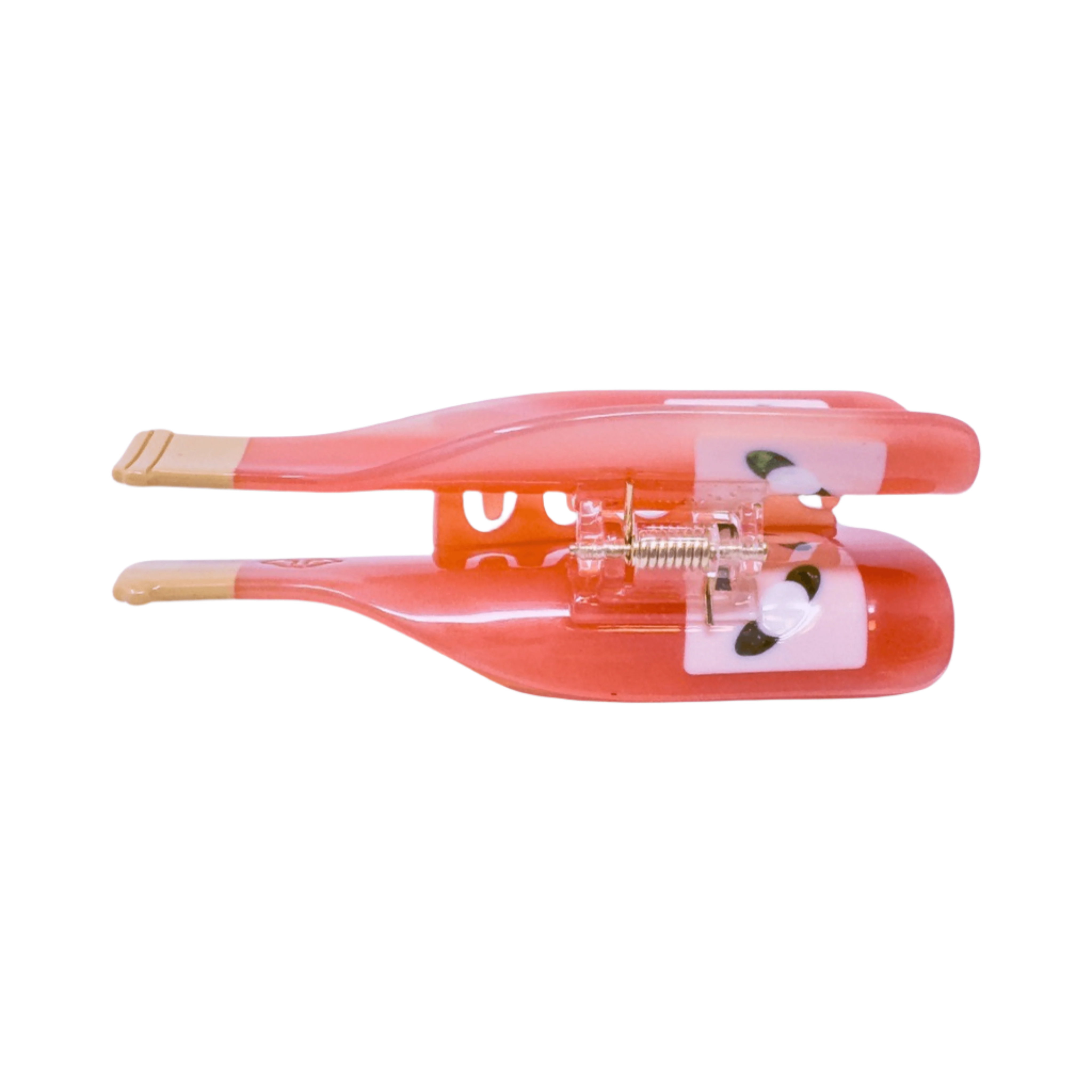 Large Rose Wine Bottle Hair Claw Clip