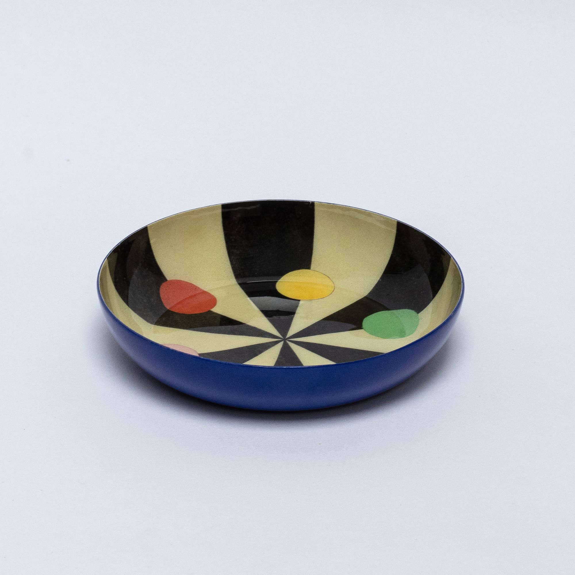 Benson’s Colour Hexagon - A Round Enamel Tray