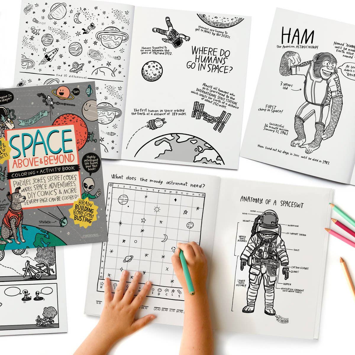 SPACE, Above & Beyond Activity Book