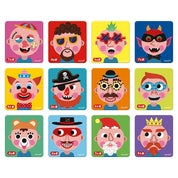 Boy's Crazy Faces - A Magnetic Book