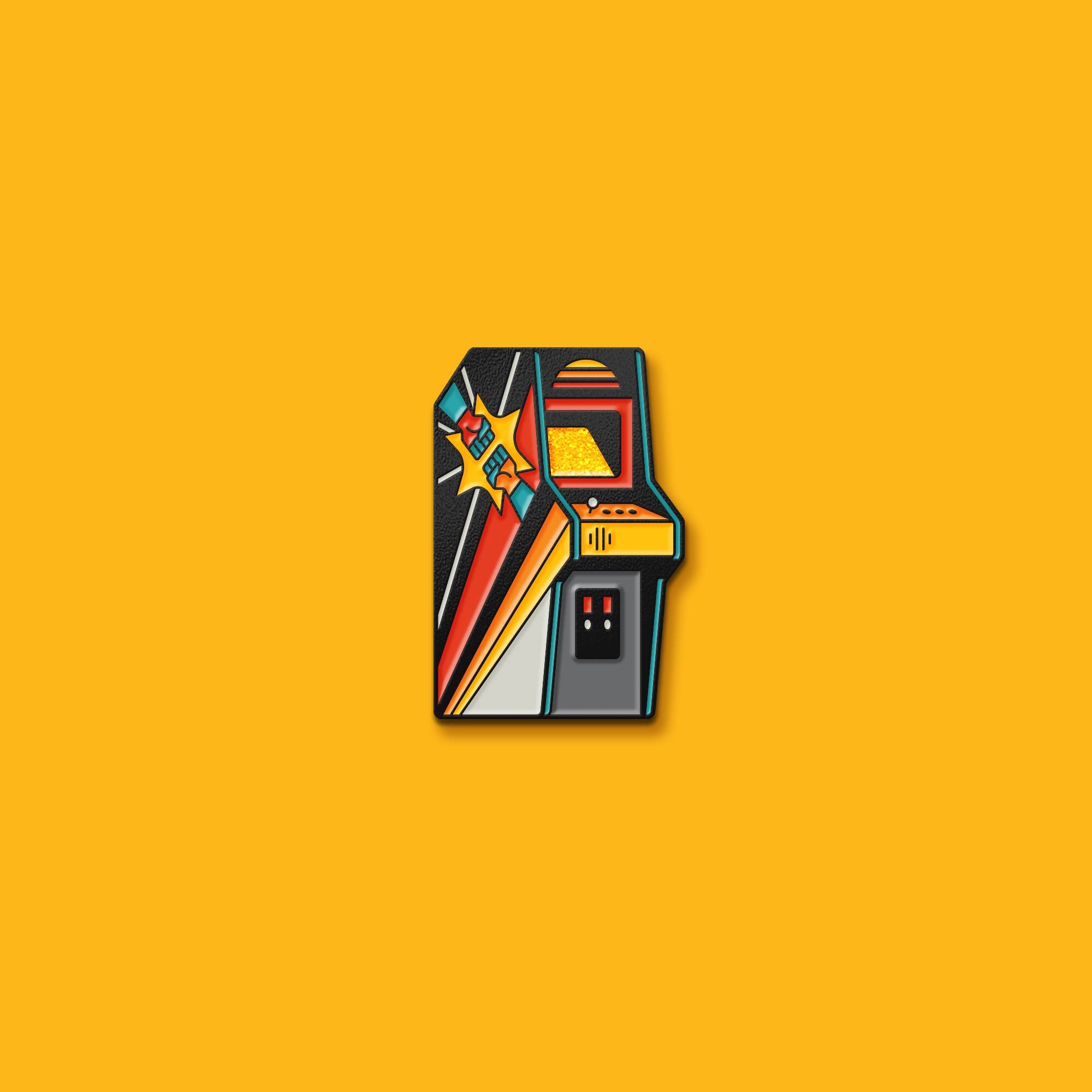 Arcade: Fight - Soft Enamel Pin