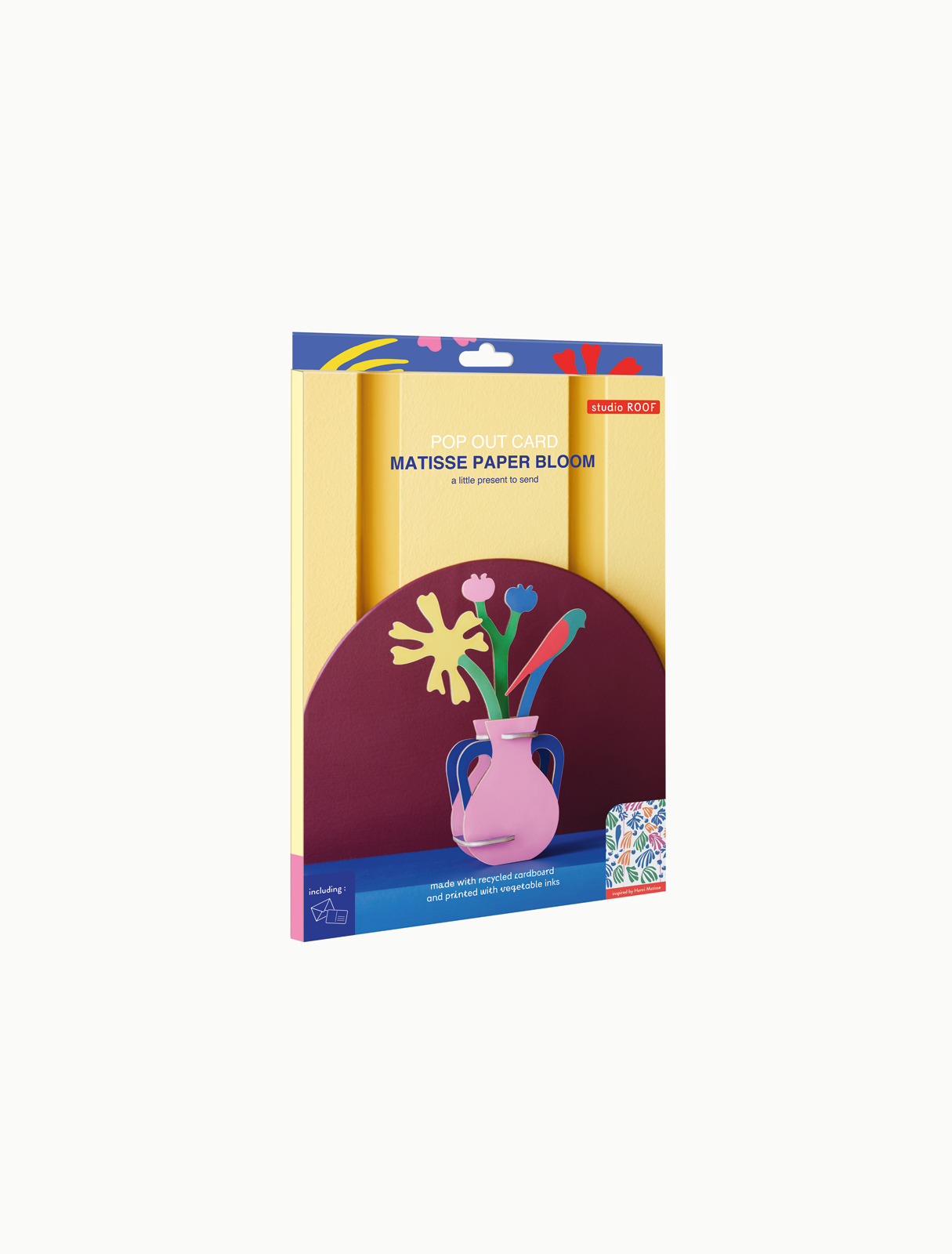 Pop Out Card Matisse Paper Bloom