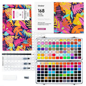 Watercolor Set Of 168 With Coloring Book