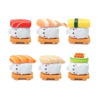 Molang's Sushi Shop Random Figure Deco Toy - Limited