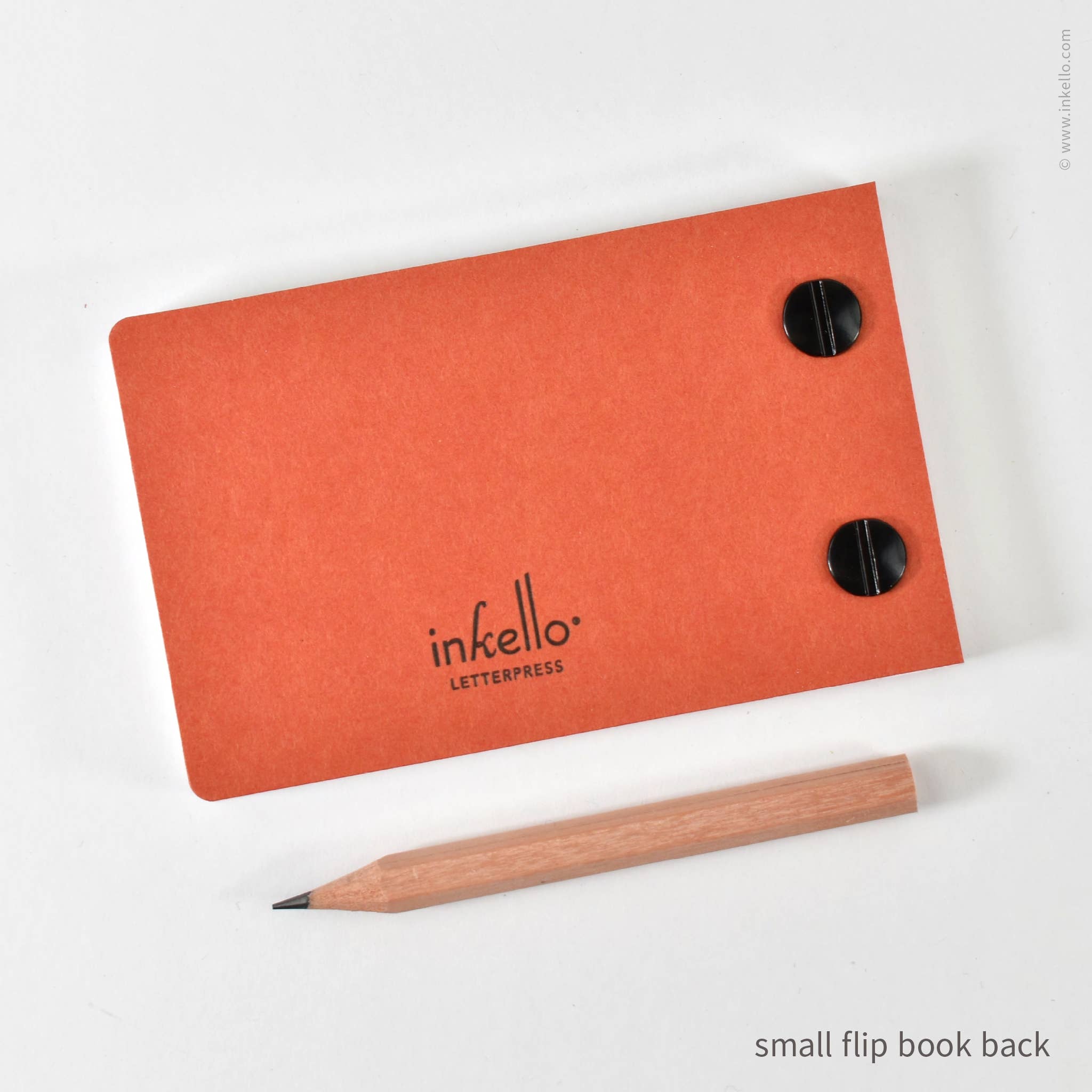 Draw-Your-Own Flip Book + Pencil - Kraft Brown