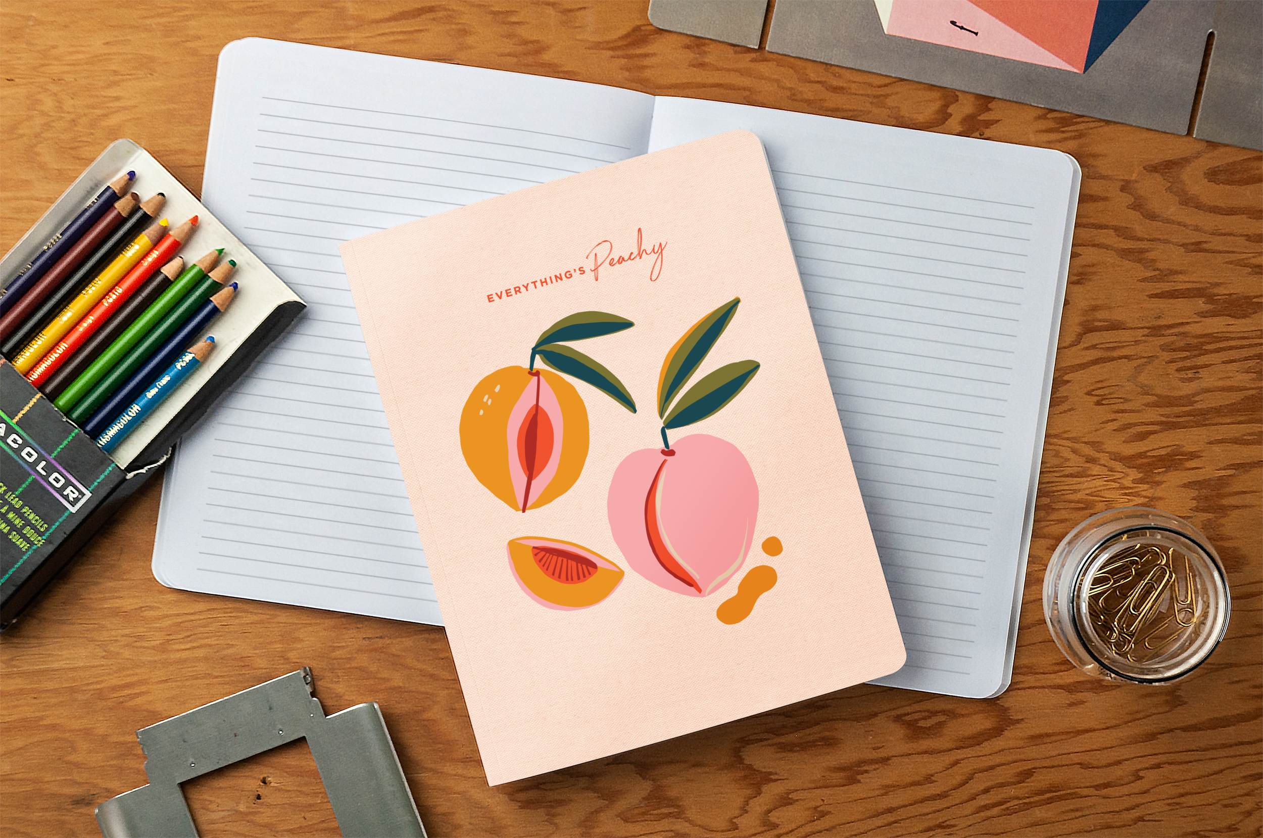 Everything's Peachy Notebook