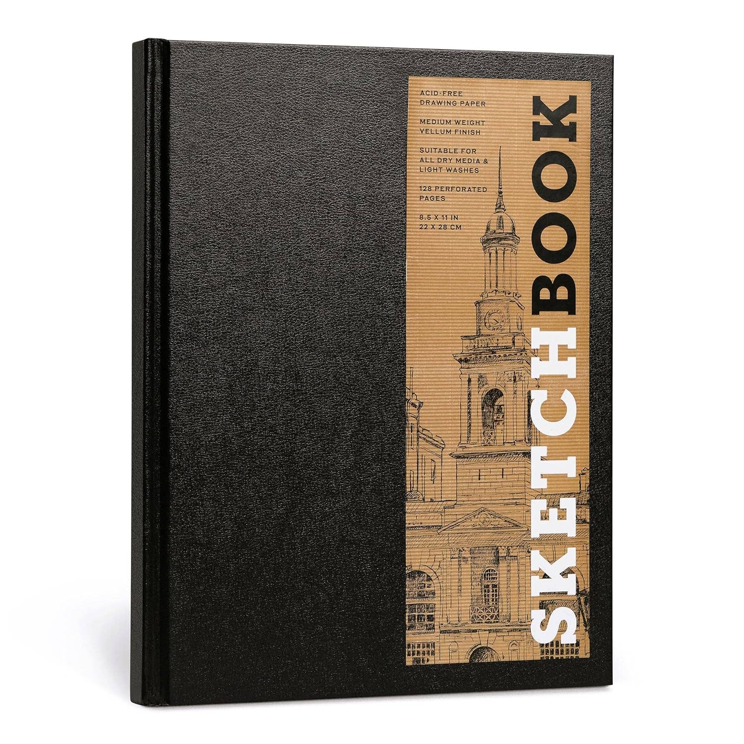 Large Sketchbook 8.5 x 11" - Basic Bound (Black)