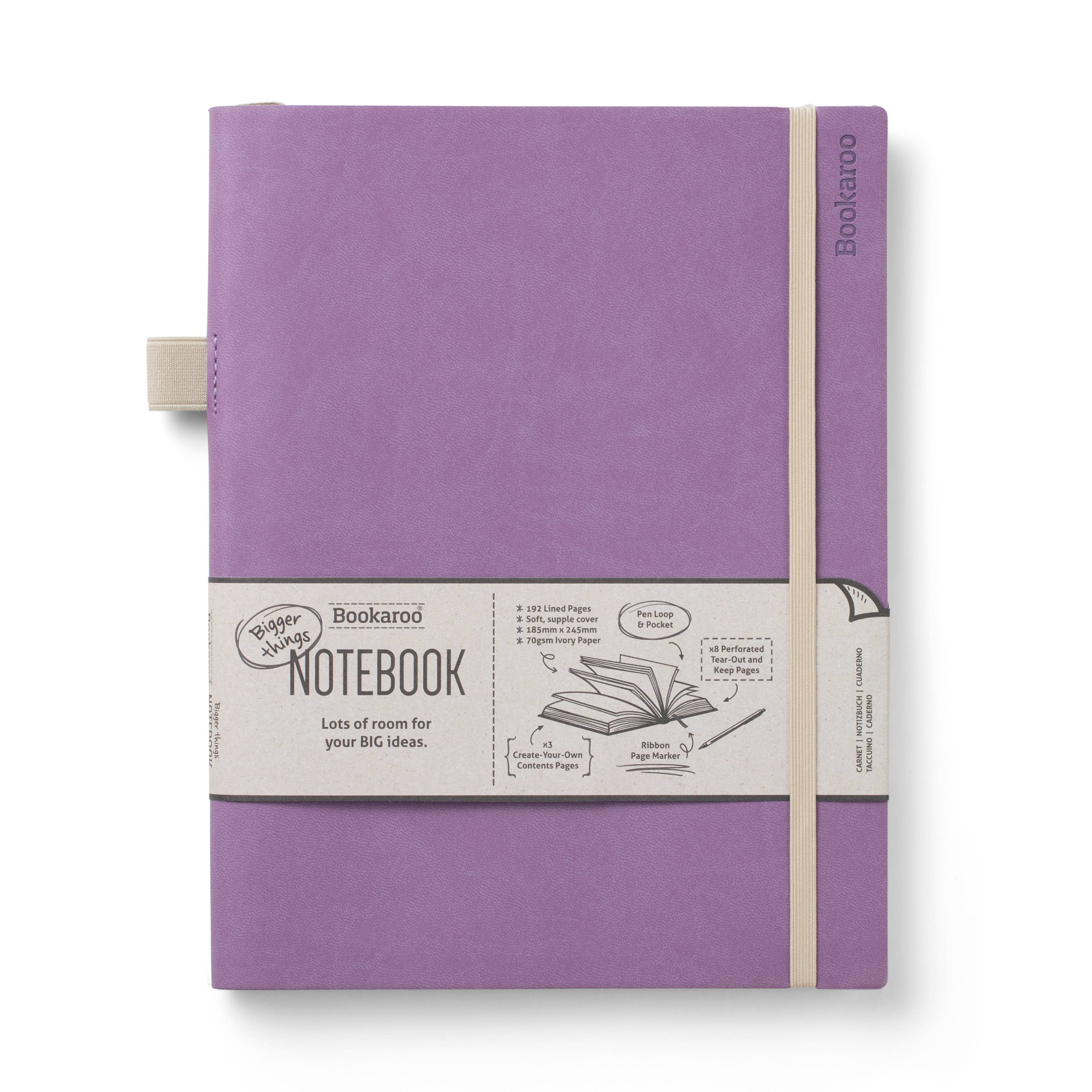 Bookaroo Bigger Things Notebook - 4 Colors Available