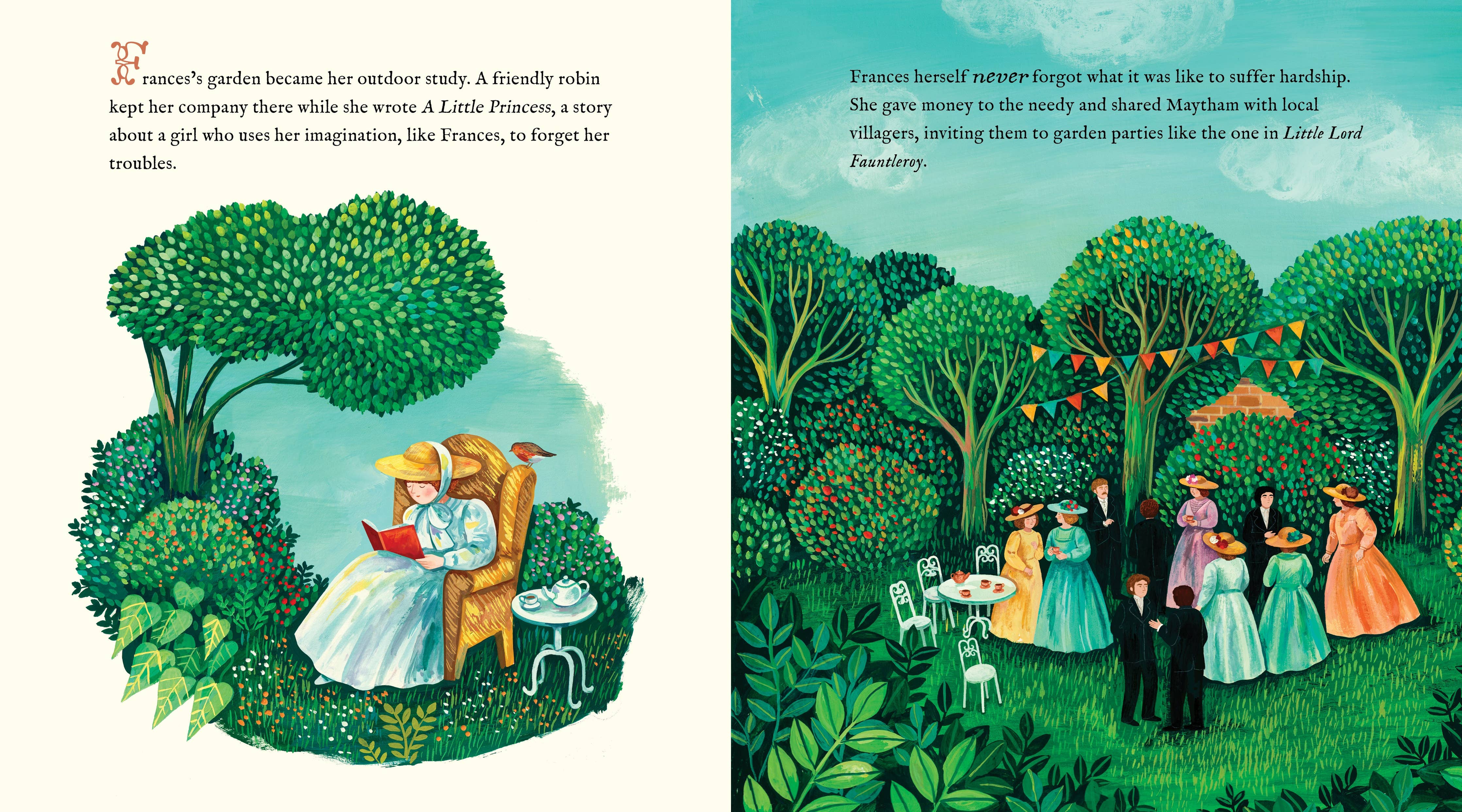 The Secret Gardens of Frances Hodgson Burnett (Kids Book)