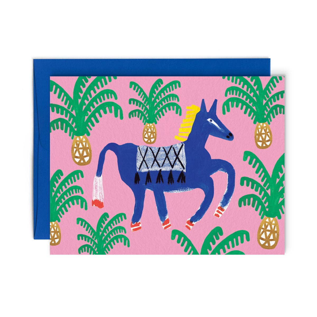 CHEVAL ROYAL Greeting card