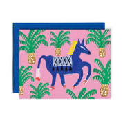 CHEVAL ROYAL Greeting card